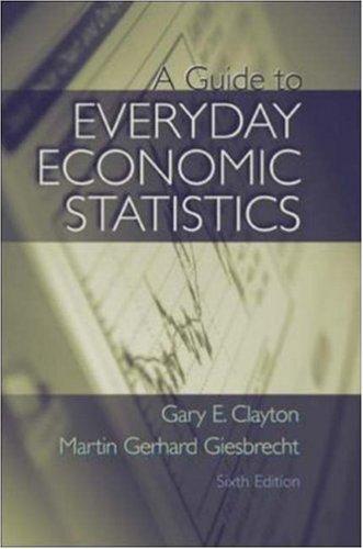 A Guide to everydey Economic Statistics