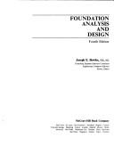 Foundation Analysis and Design