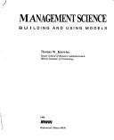 Management Science. Buildings and Using Models