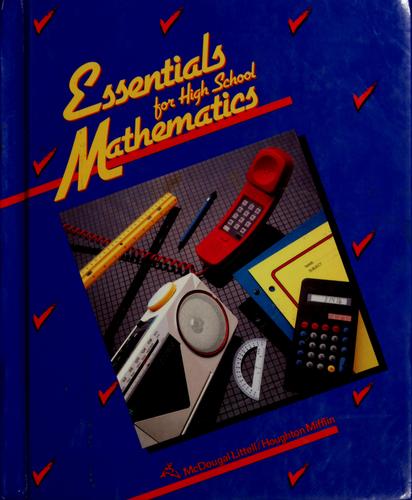 Essentials for high School Mathematics