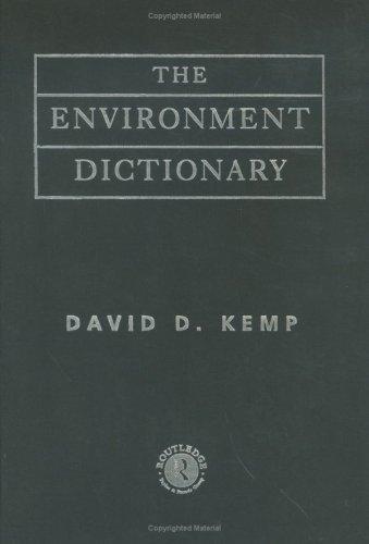 The enviroment dictionary