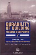 Durability of Building Materials and Components 7 : Vol. 1 - 2