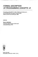 Formal Description of Programming Concepts - III
