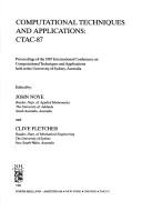 Computational Techniques and Applications : CTAC-87
