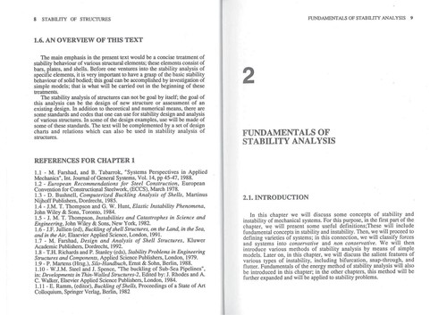 Stability of Structures