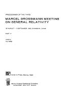Marcel Grossmann Meeting on General Relativity