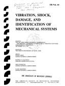 VIBRATION,   Shock, Damage, and Identification of Mechanical Systems
