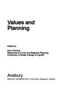 Values and Planning