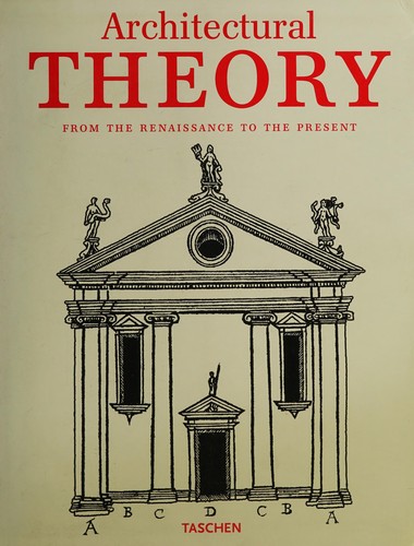 Architectural theory from the Renaissance to the present
