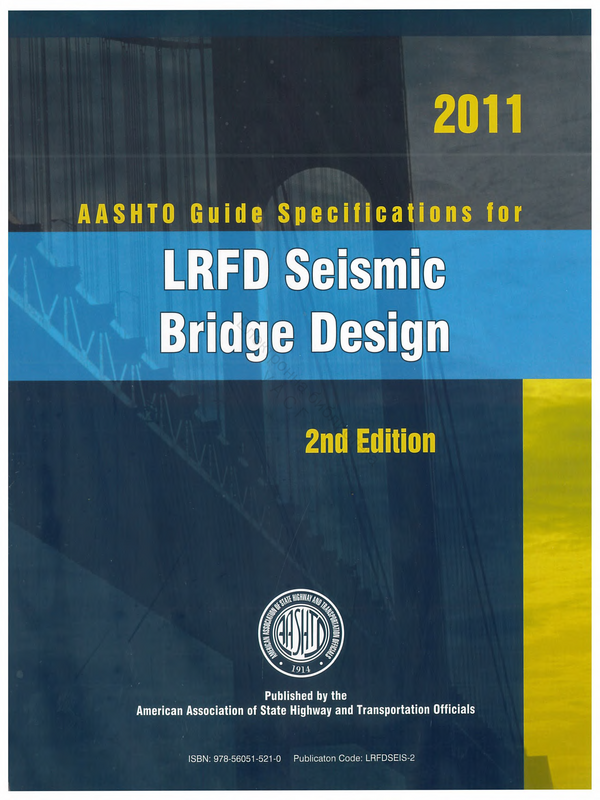 AASHTO Guide Specifications for LRFD Seismic Bridge Design