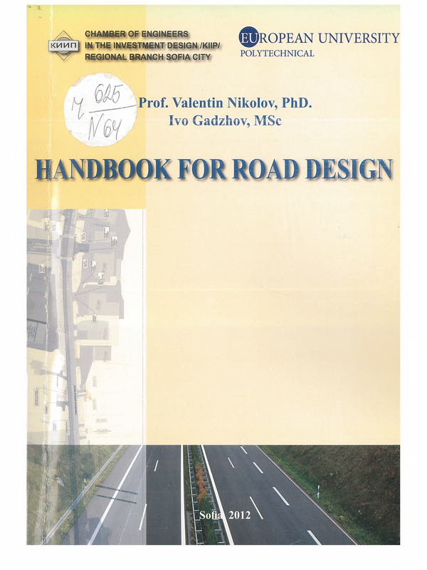 Handbook for road design
