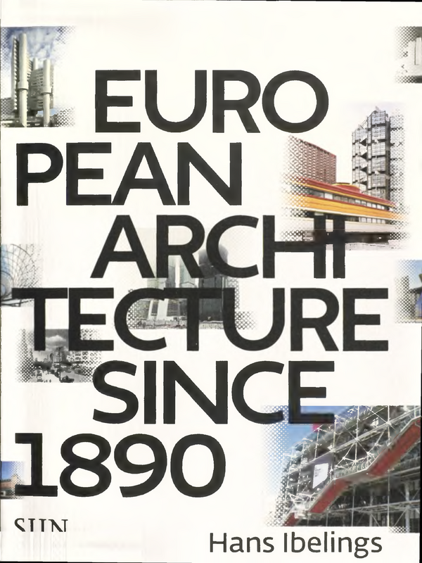 European architecture since 1890