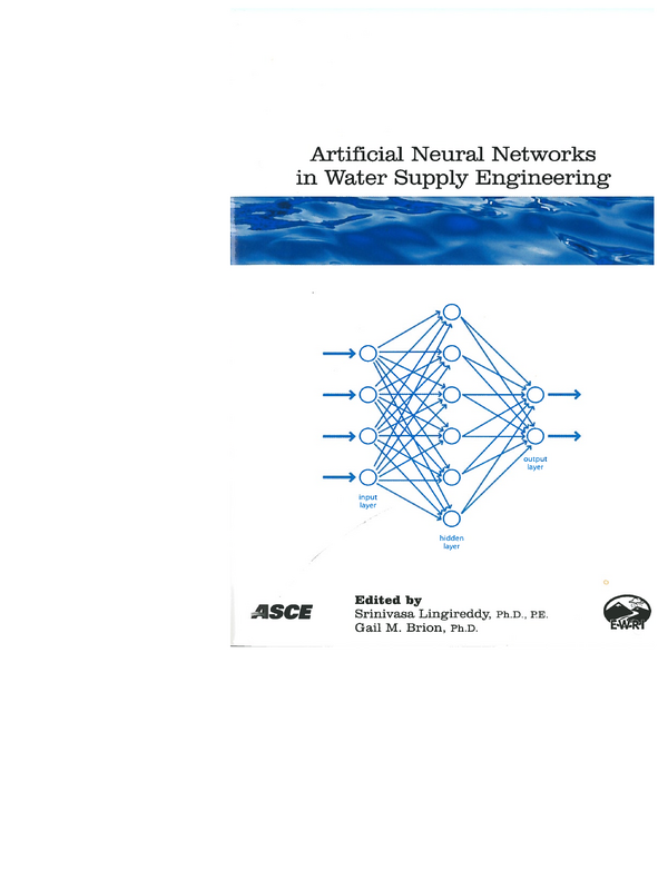 Artificial Neural Networks in Water Supply Engineering